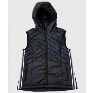 Goal Five POWERSTRIPE ECO-FRIENDLY DOWN HOODED VEST